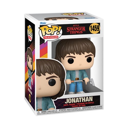 Stranger Things Season 4 Jonathan with Golf Club Funko Pop! Vinyl Figure #1459, Not Mint