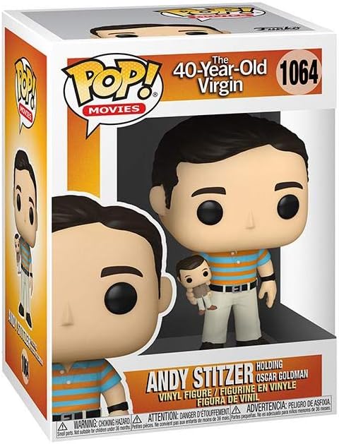 (NON MINT) Pop! Movies: 40 Year Old Virgin - Andy Holding Oscar