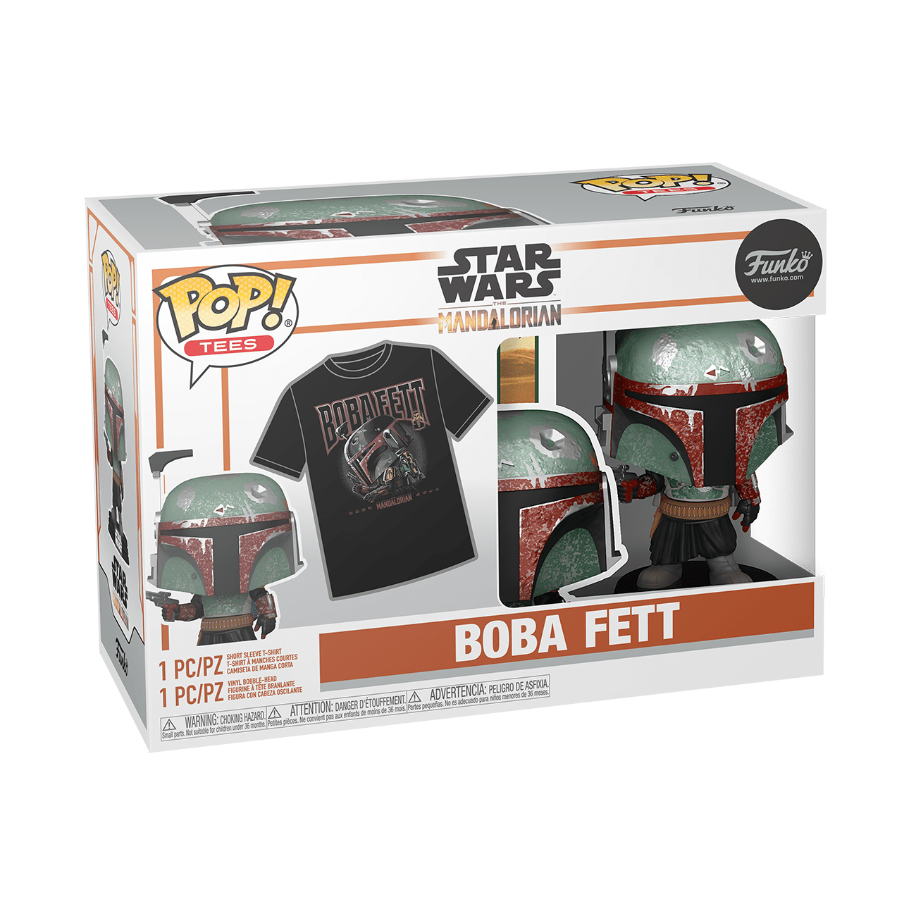 POP! & TEE: Star Wars- Boba Fett