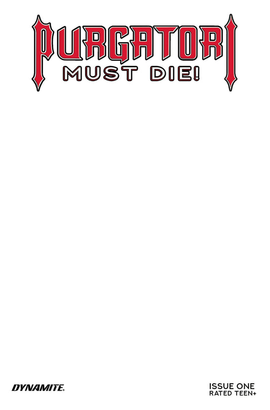 Purgatori Must Die #1 F Blank Authentix Variant (01/04/2023) Dynamite