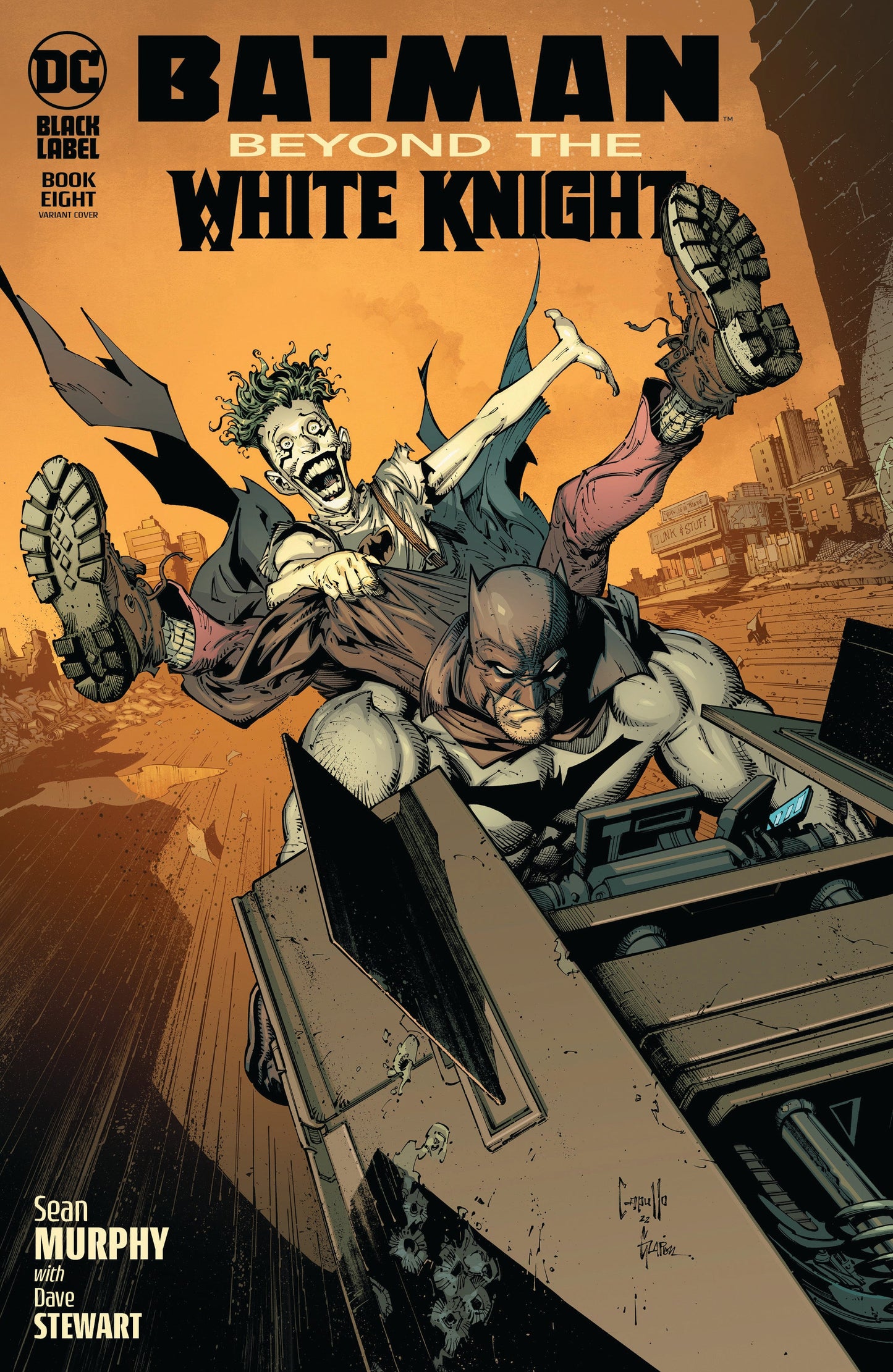 Batman Beyond The White Knight #8 (Of 8) B Greg Capullo & Jonathan Glapion Variant (02/14/2023) Dc