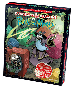 Dungeons & Dragons - Dungeons & Dragons vs. Rick and Morty (Hardcover)