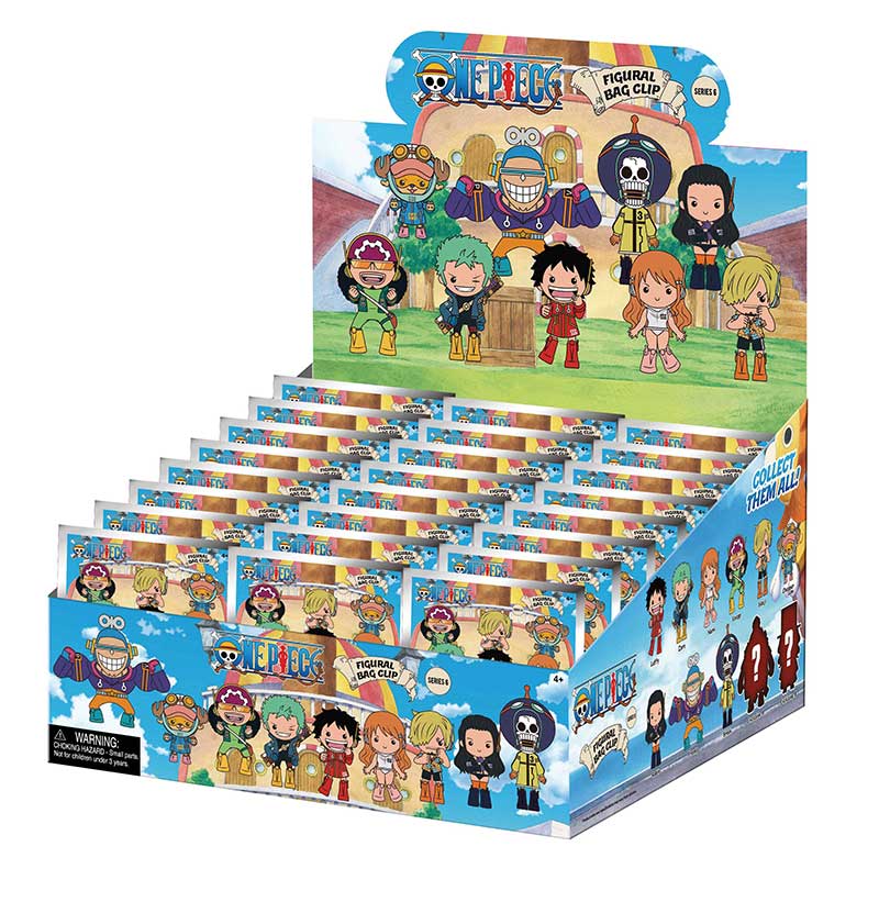 One Piece 3D Foam Bag Clip, Series 6 Blind Bag