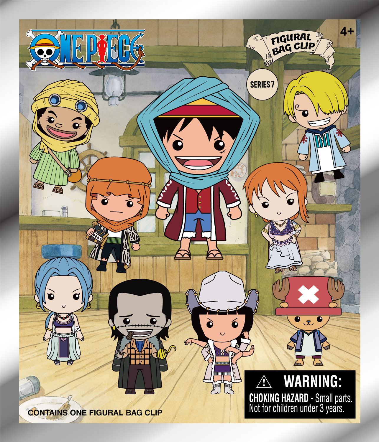 One Piece 3D Foam Bag Clip, Series 7 Blind Bag