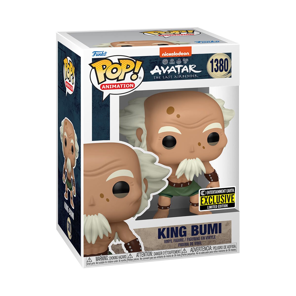 POP! Avatar: The Last Airbender - King Bumi (Entertainment Earth Exclusive) (Not Mint)