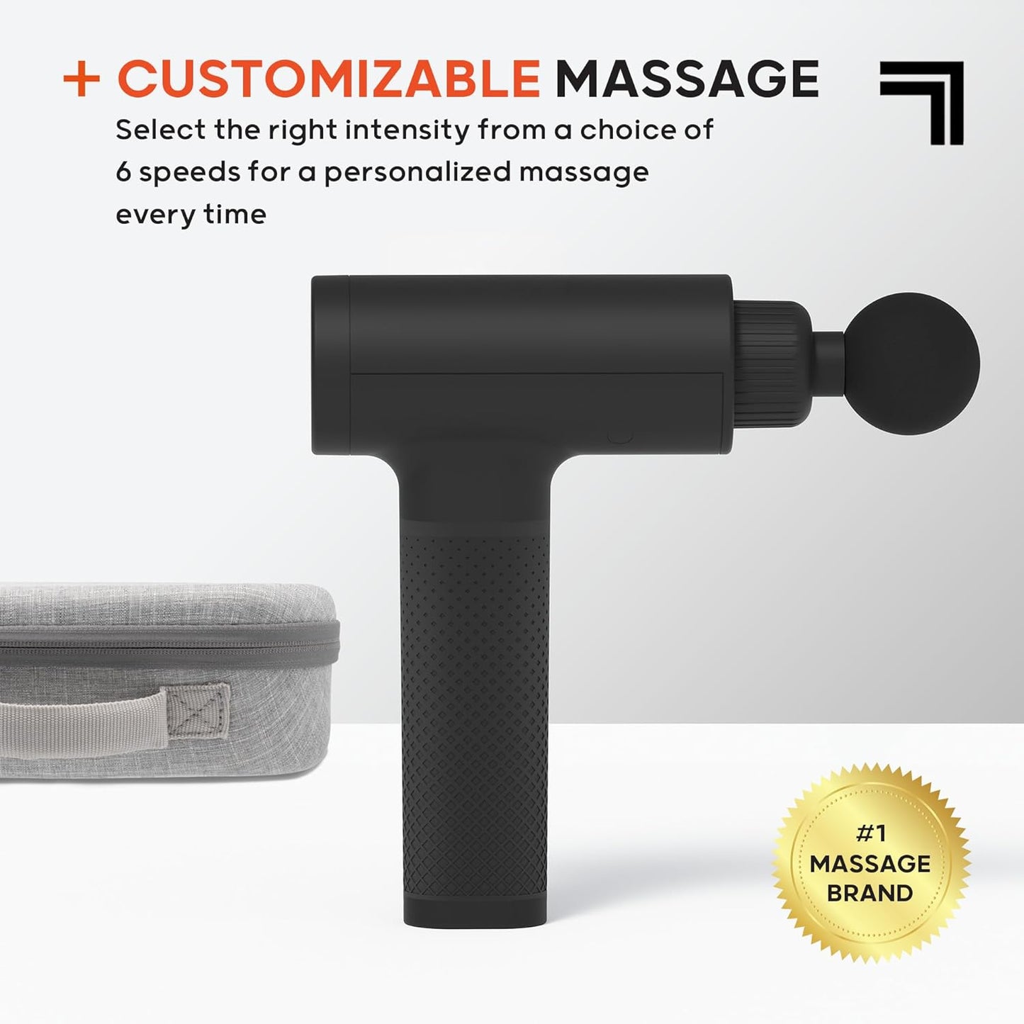 Sharper Image Deep Tissue Percussion Massage Gun
