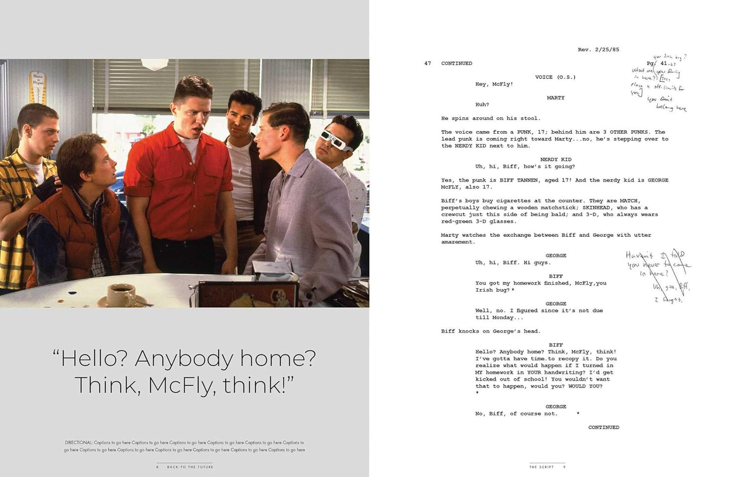 'Back to the Future: The Complete Screenplay' hardcover book by Bob Gale [Street Date: October 21, 2026 (Back to the Future Day)]