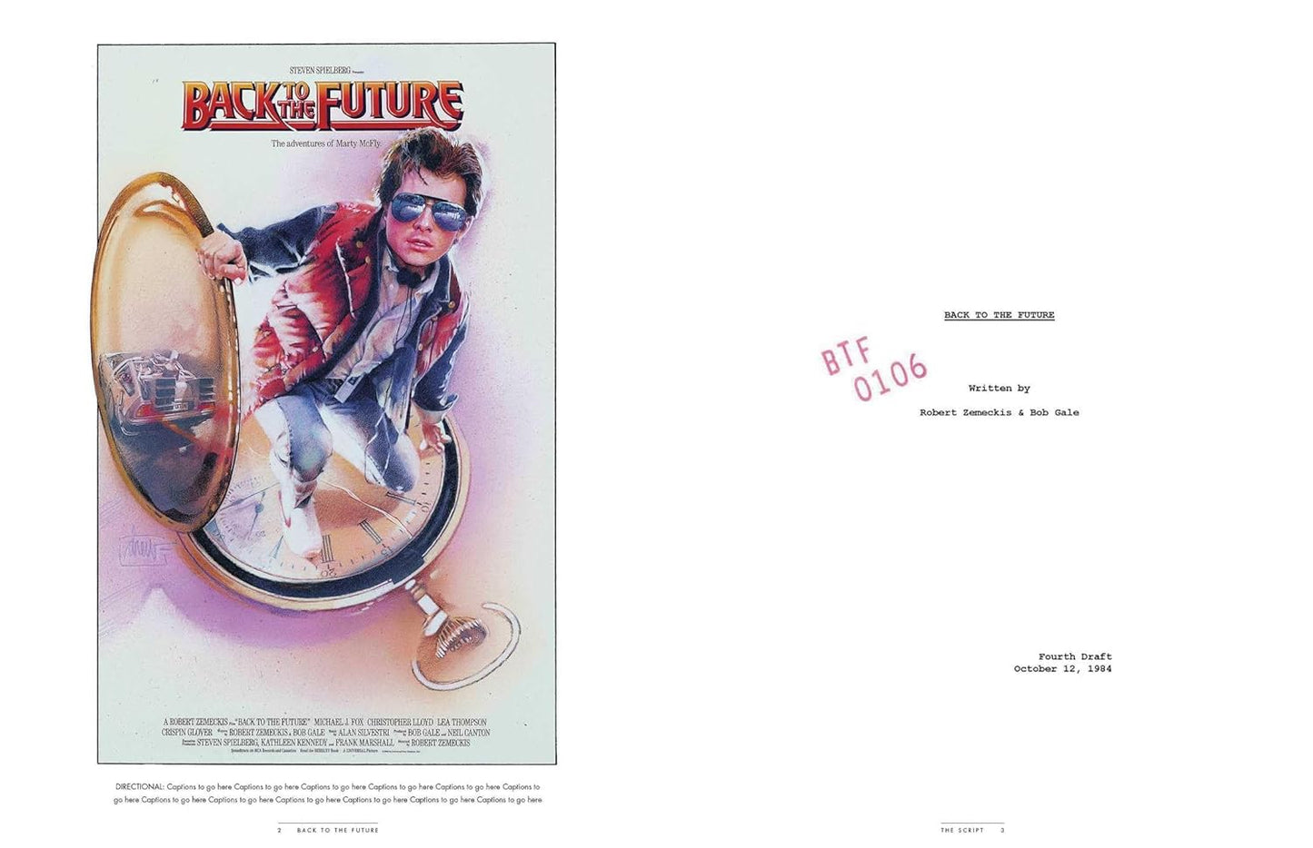 'Back to the Future: The Complete Screenplay' hardcover book by Bob Gale [Street Date: October 21, 2026 (Back to the Future Day)]