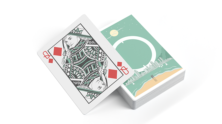 San Diego Skyline Playing Cards - CC Orbit 2nd Ed