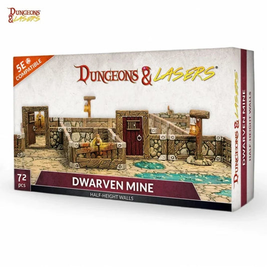 Archon Studios: DWARVEN MINE: HALF-HEIGHT WALLS