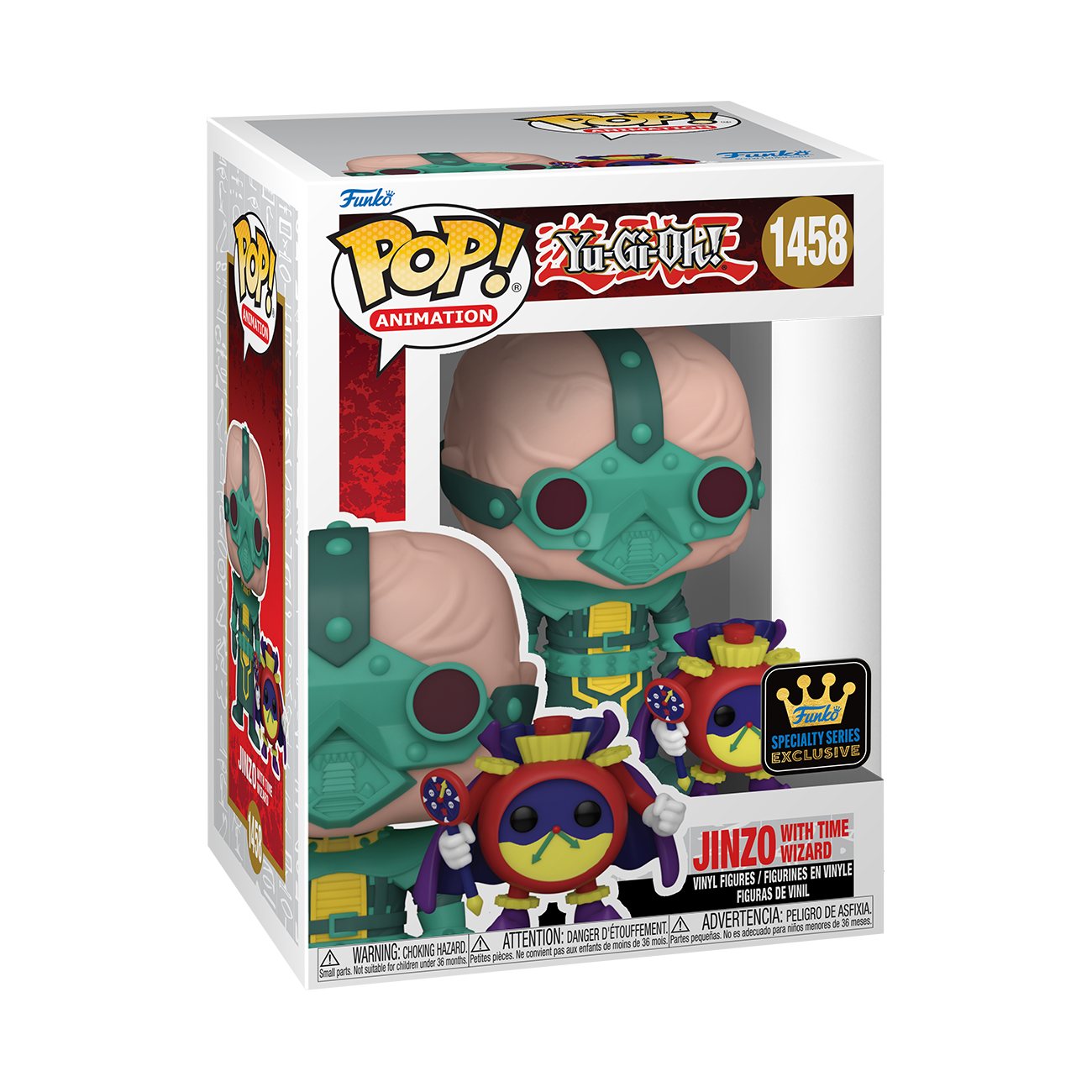 POP! & Buddy: Yu-Gi-Oh- Jinzo w/TW (Specialty Series Exclusive) (Not Mint)
