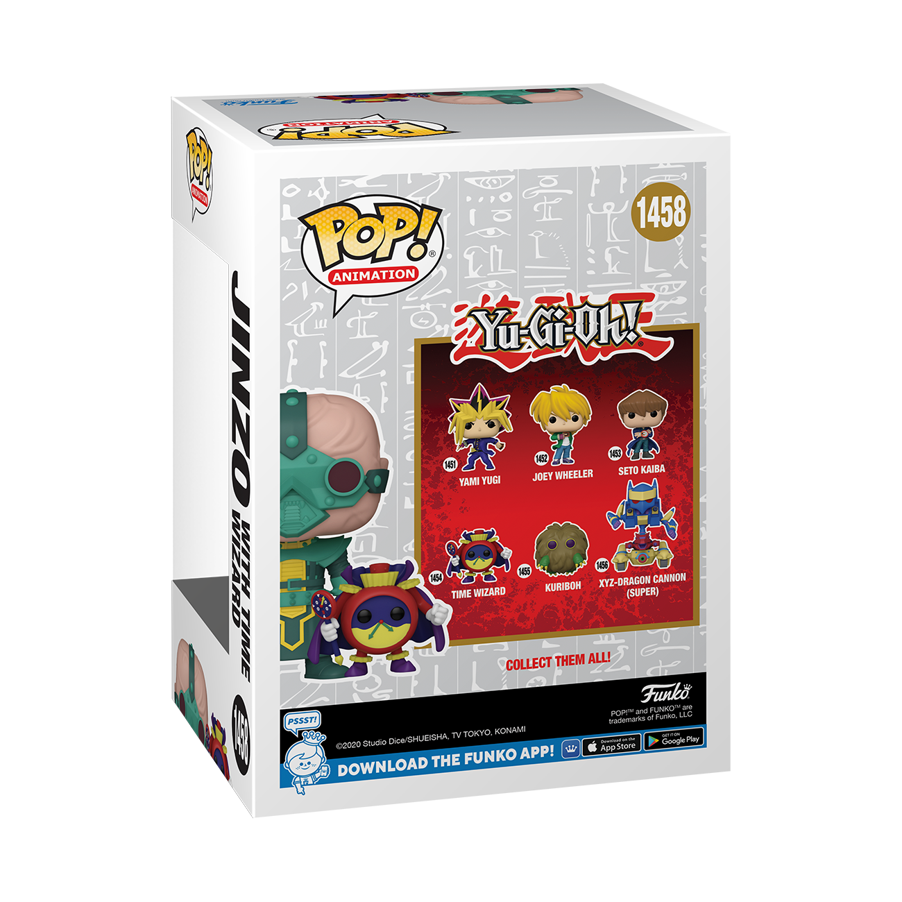 POP! & Buddy: Yu-Gi-Oh- Jinzo w/TW (Specialty Series Exclusive) (Not Mint)