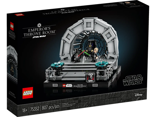LEGO Star Wars Emperor's Throne Room Diorama 75352