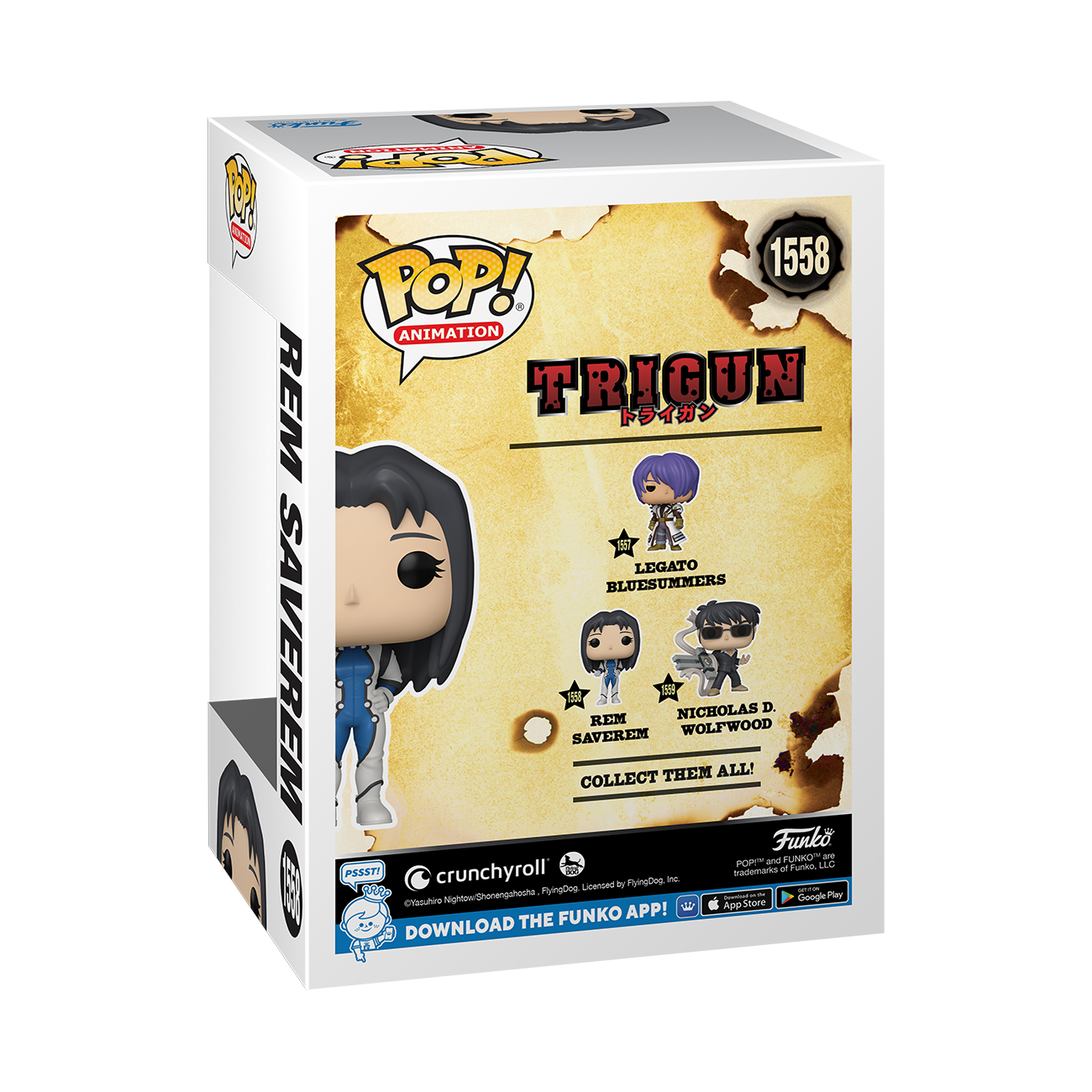 POP! Animation: Trigun- Rem Saverem