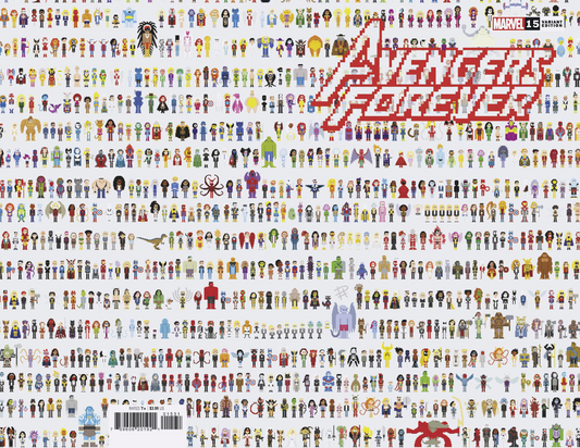 Avengers Forever #15 C Daniel Hainsworth Connecting Wraparound Variant (03/15/2023) Marvel