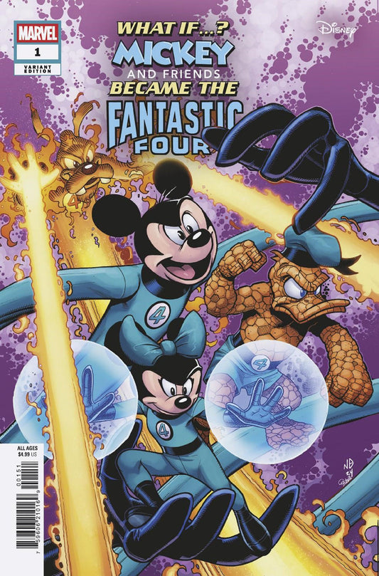 Marvel & Disney: What If...? Mickey & Friends Became The Fantastic Four (2025) #1E