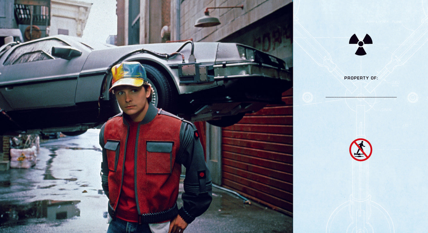 Back to the Future Hardcover Ruled Journal