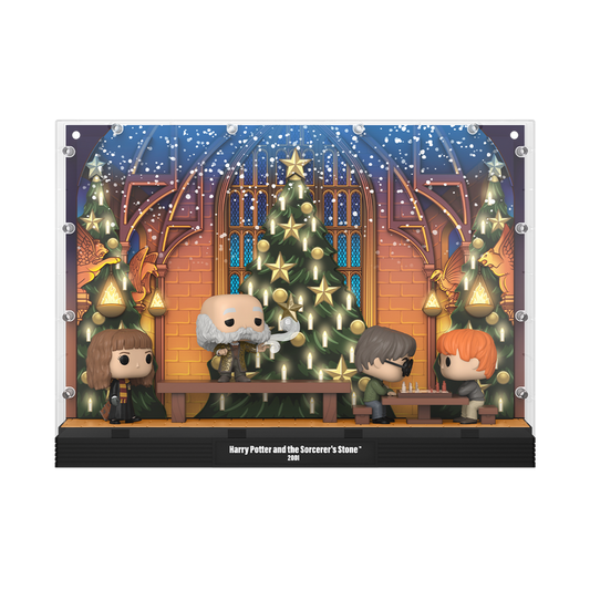 (PRE-ORDER) POP! Moments DLX: Harry Potter - Great Hall Holiday