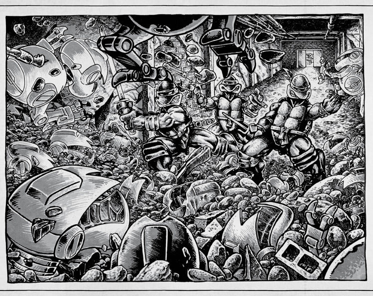 Teenage Mutant Ninja Turtles: Classic Hardcover Ruled Journal