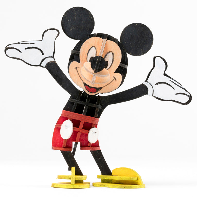 IncrediBuilds: Disney: Mickey Mouse Book and 3D Wood Model