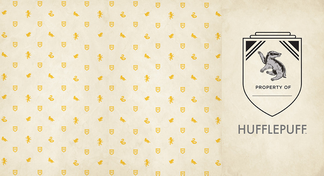 Harry Potter: Hufflepuff Hardcover Ruled Journal