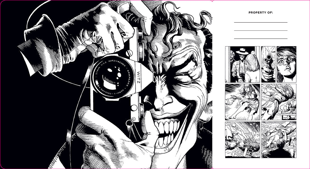 DC Comics: The Joker Hardcover Ruled Journal: Artist Edition