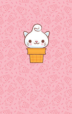Kitty Cones Pocket Notebook Collection (Set of 3)