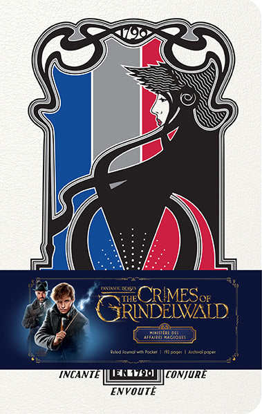Fantastic Beasts: The Crimes of Grindelwald: Minisere des Affaires Magiques Hardcover Ruled Journal