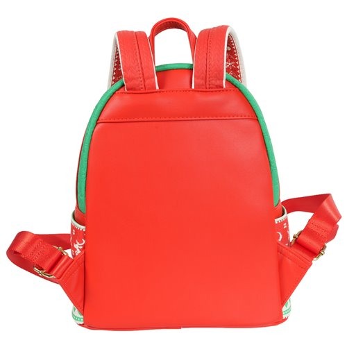 Loungefly How the Grinch Stole Christmas Grinch Christmas Sweater Mini-Backpack - Entertainment Earth Exclusive