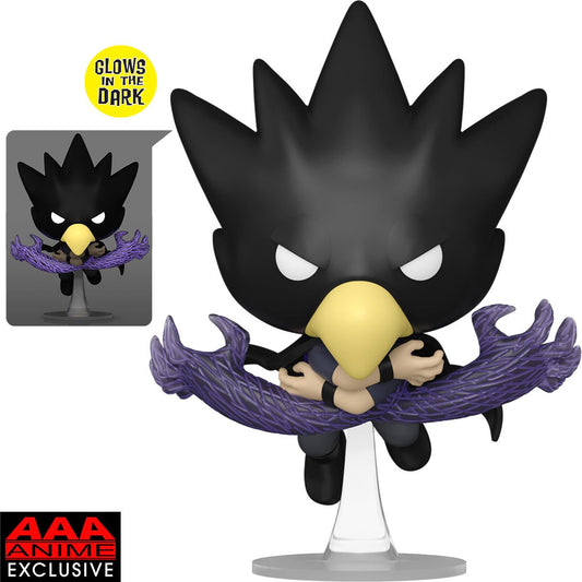 (NON MINT) Pop! My Hero Academia: Fumikage Tokoyami Fallen Angel Glow-in-the-Dark - AAA Anime Exclusive