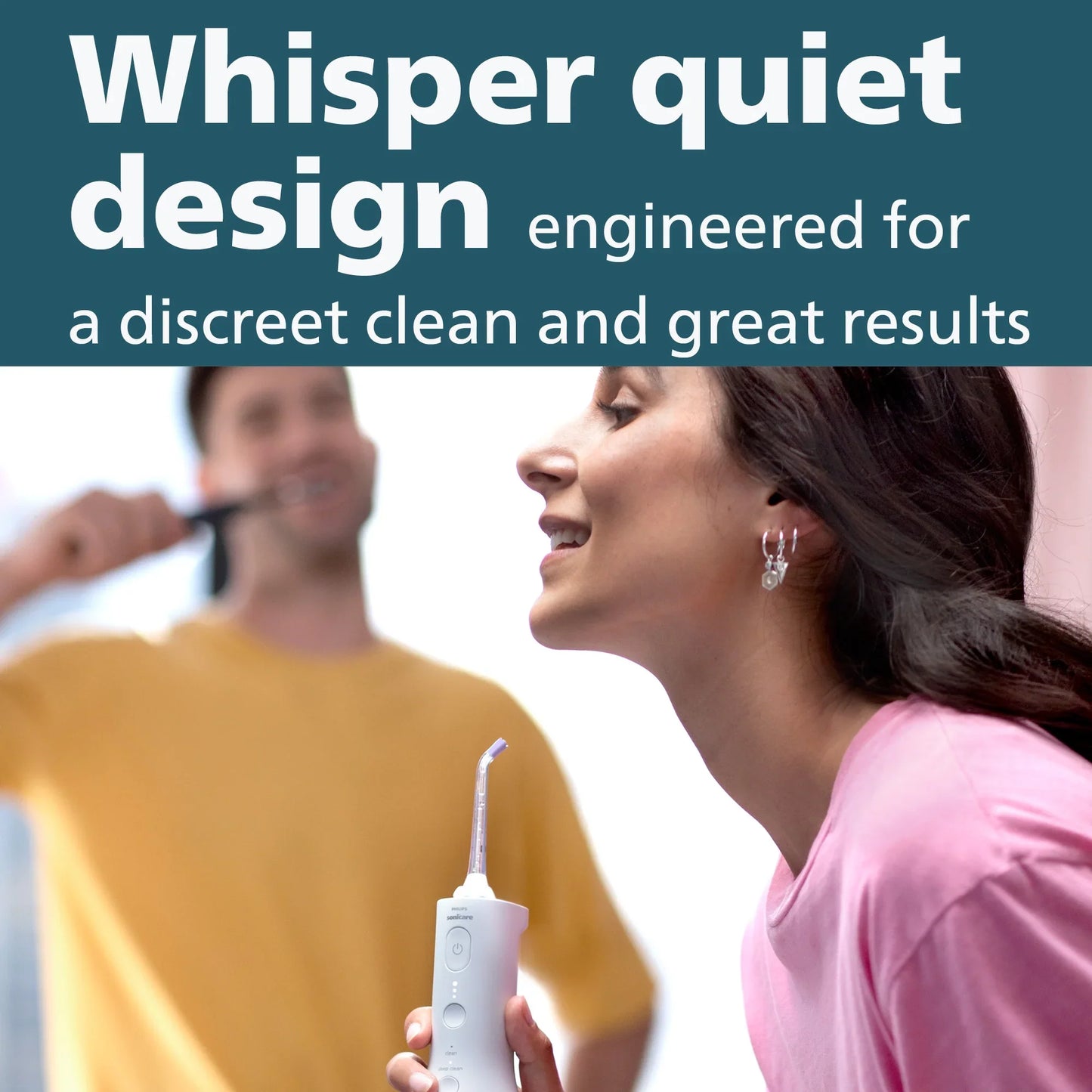 Philips Sonicare Cordless Rechargeable Power Water Flosser, 2-pack (Open Box)