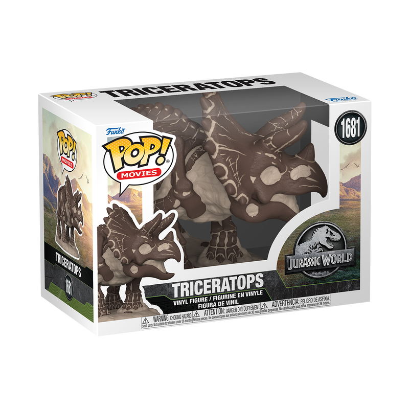 POP! Movies: Jurassic Park Fossil - Triceratops