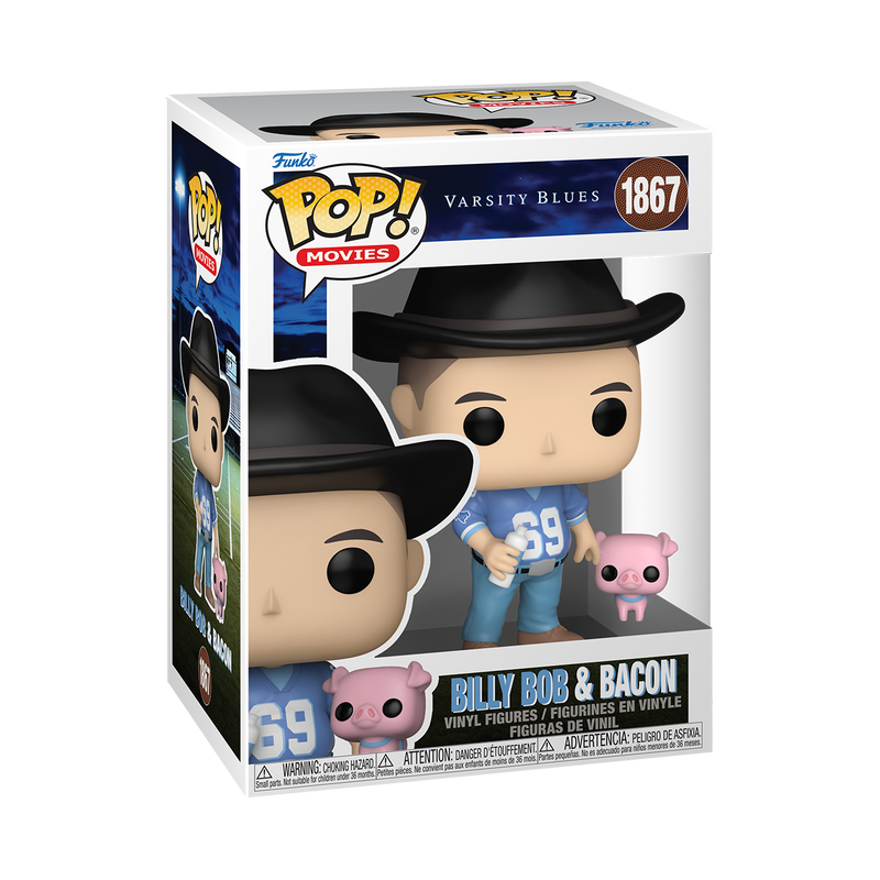(PRE-ORDER) POP! & Buddy: Varsity Blues- Billy w/Bacon