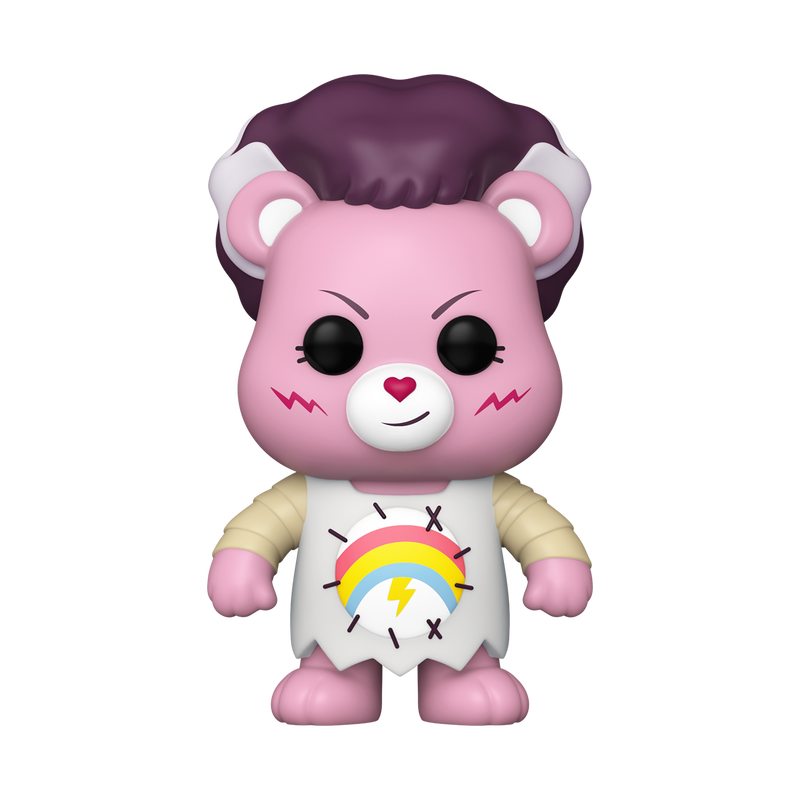 (PRE-ORDER) POP! Movies: Care Bears x Universal Monsters - Cheer Bear Bride of Frankenstein