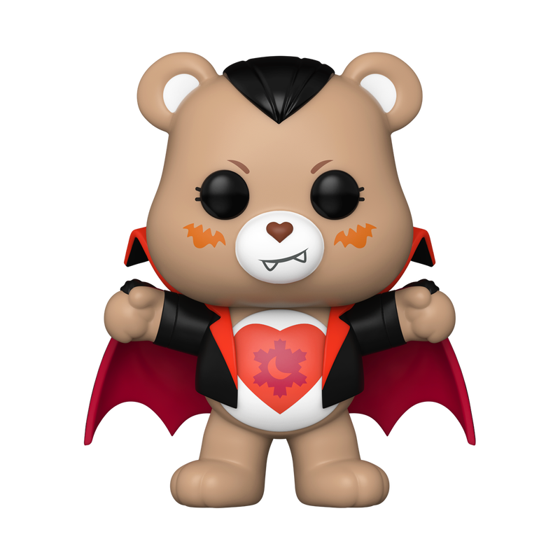 (PRE-ORDER) POP! Movies: Care Bears x Universal Monsters - Tenderheart Bear as Dracula