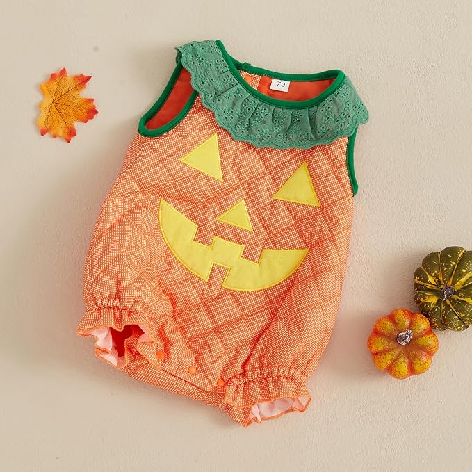 Baby Jack-O'-Lantern Pumpkin Halloween Costume, 0-6 Months