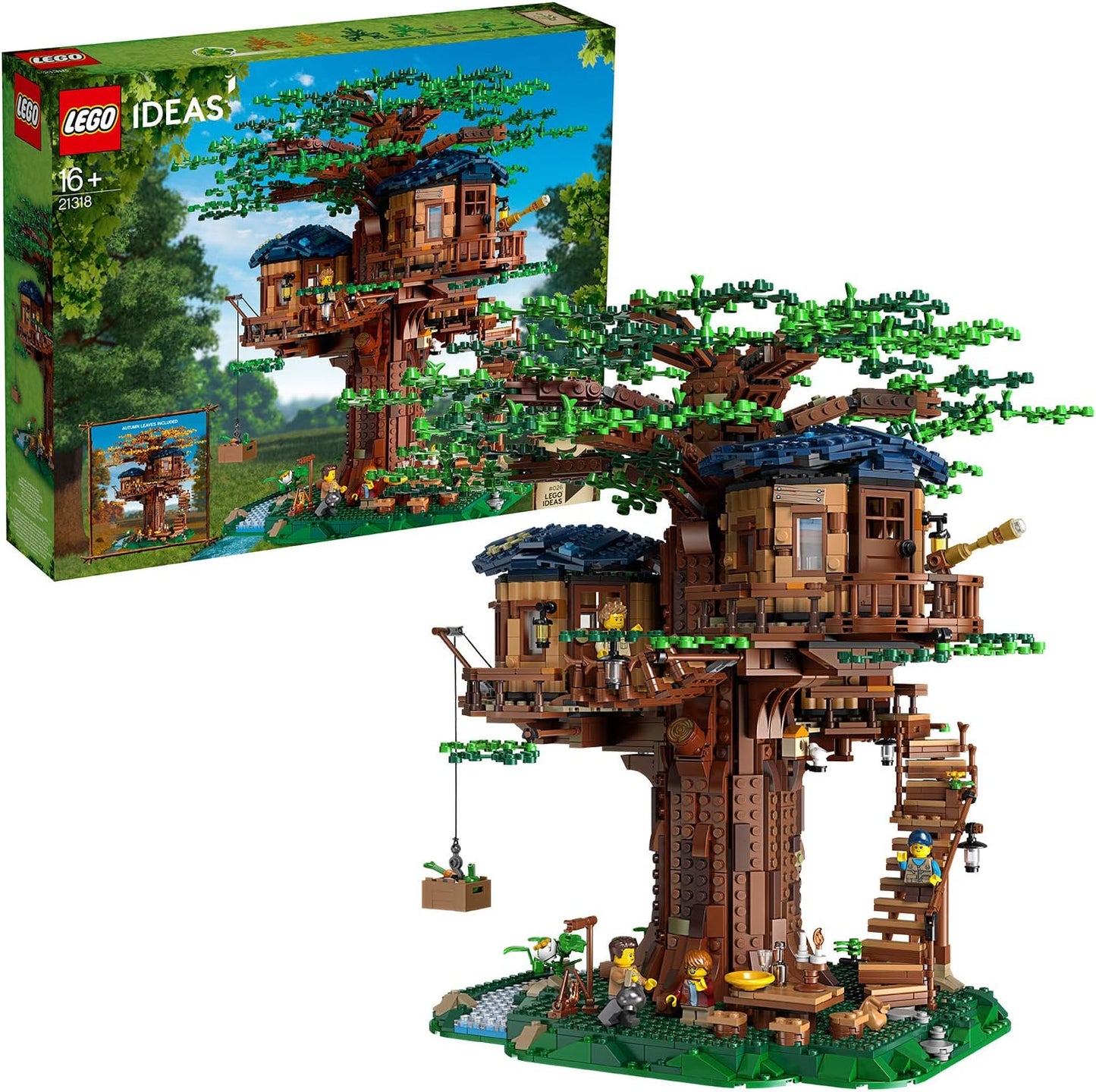 LEGO Ideas Tree House 21318 Build and Display