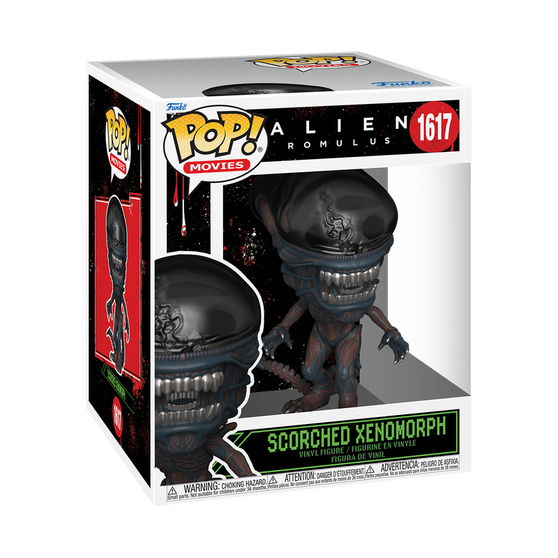 (PRE-ORDER) POP! Movies: Aliens Romulus- Scorched Xenomorph (Super)