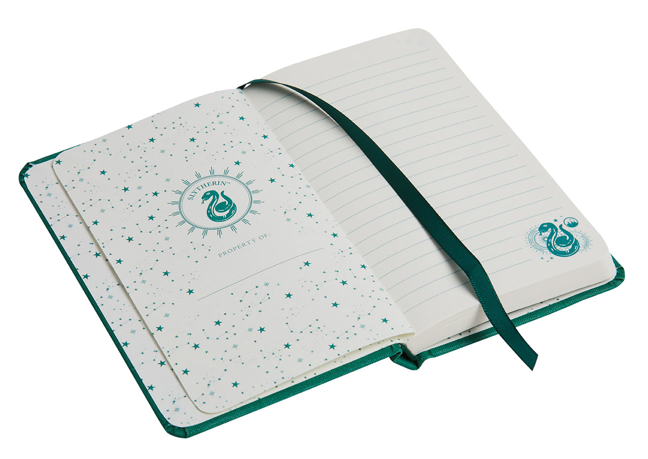Harry Potter: Slytherin Constellation Ruled Pocket Journal