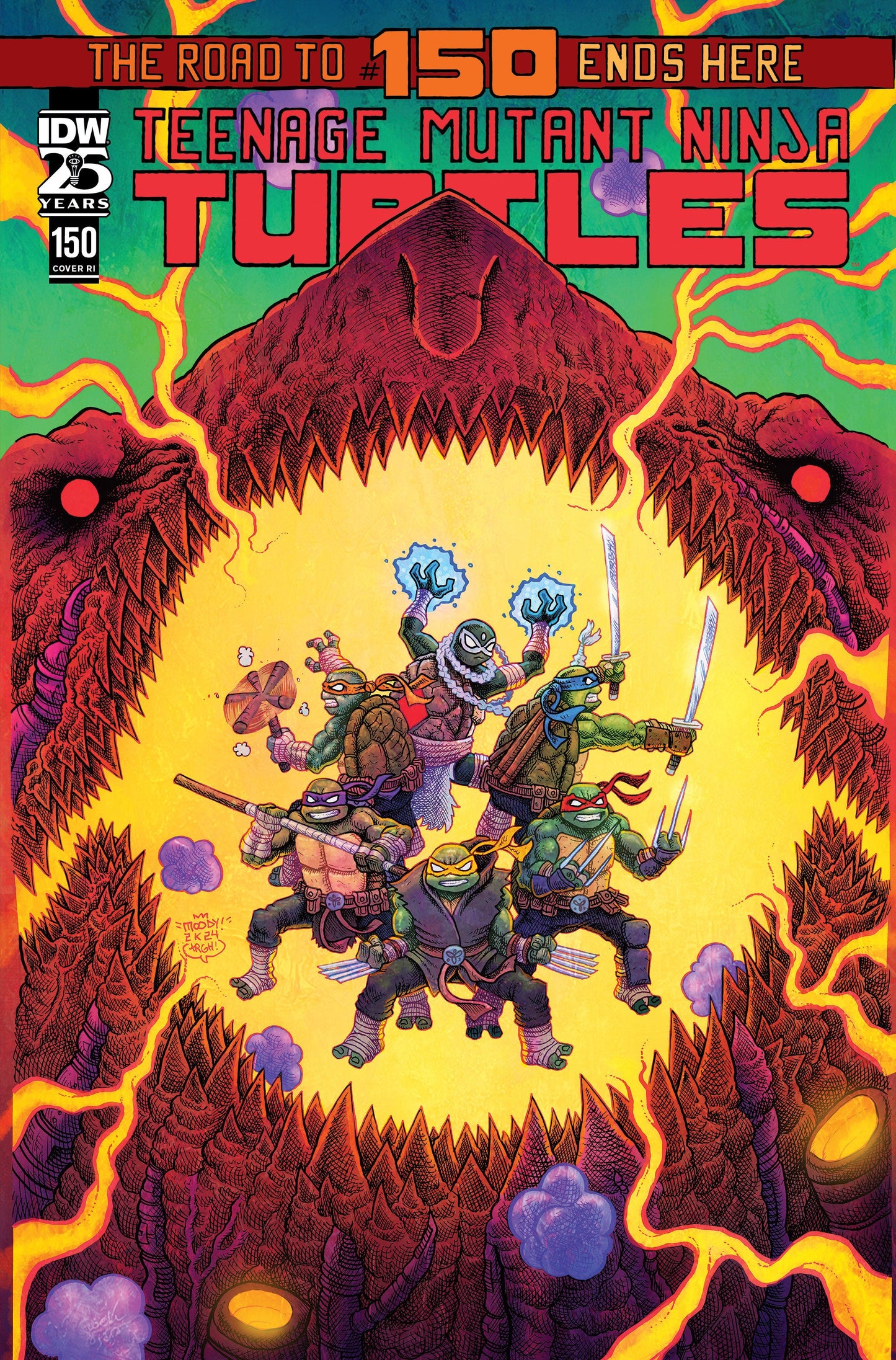 Teenage Mutant Ninja Turtles (2011) #150F