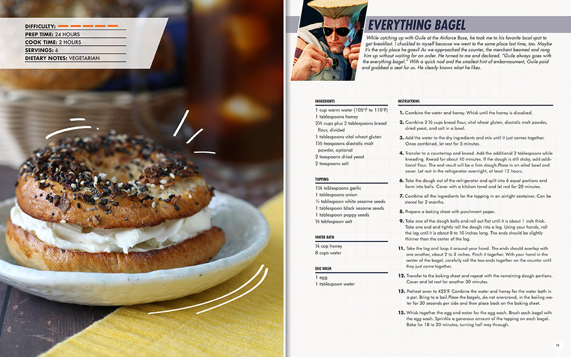 Street Fighter: The Official Street Food Cookbook