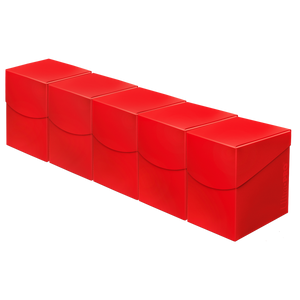 ECLIPSE® PRO 100+ DECK BOX® 5 Set Bundle - Apple Red