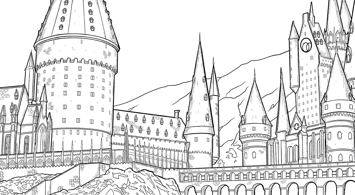 Harry Potter: Coloring Wizardry