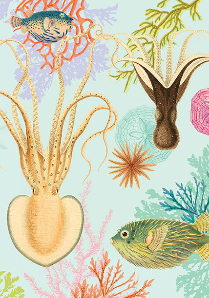 Art of Nature: Under the Sea Sewn Notebook Collection (Set of 3)