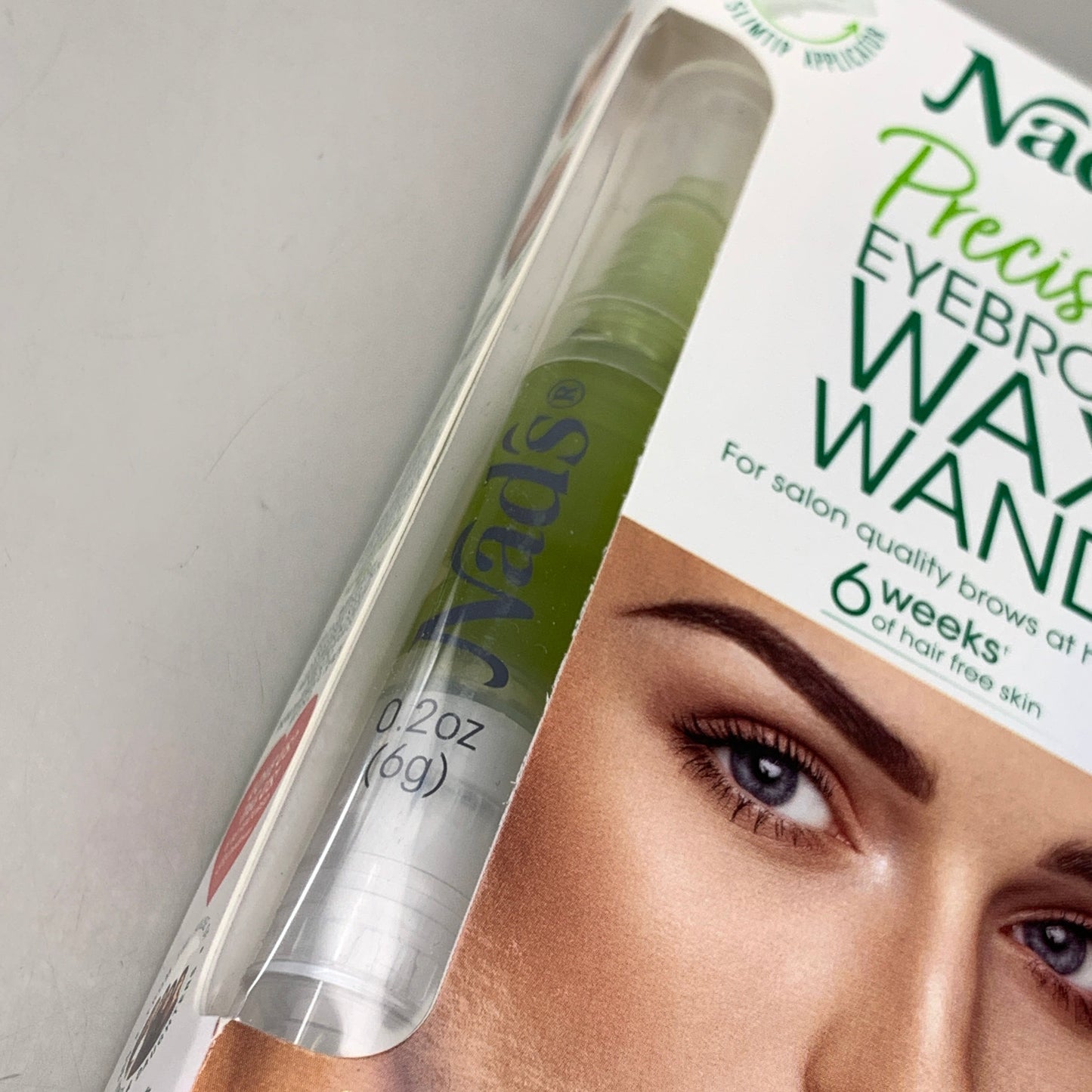 NADS 3PK Precision Eyebrow Wand Waxing Kit Soothing Honey 0.2oz 0677EN06