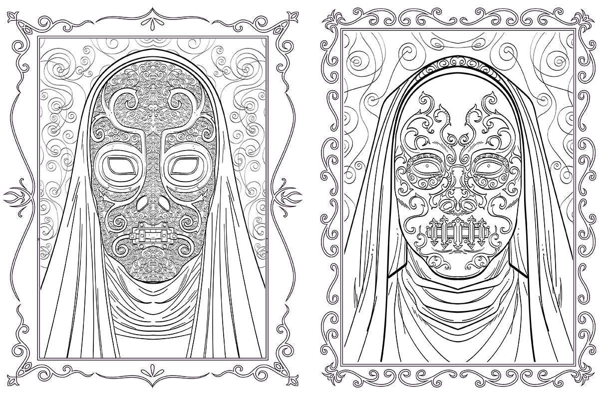 Harry Potter: Slytherin House Pride: The Official Coloring Book