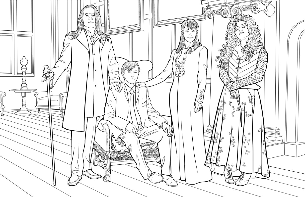 Harry Potter: Slytherin House Pride: The Official Coloring Book