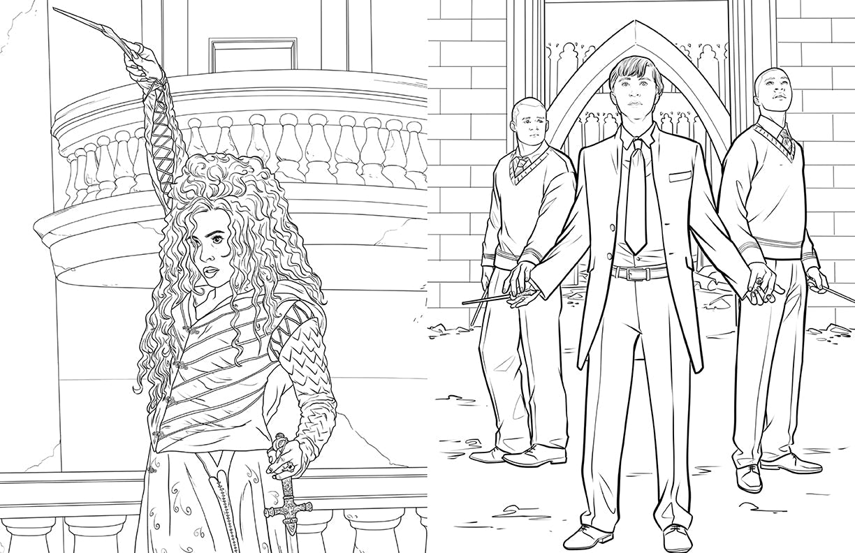Harry Potter: Slytherin House Pride: The Official Coloring Book