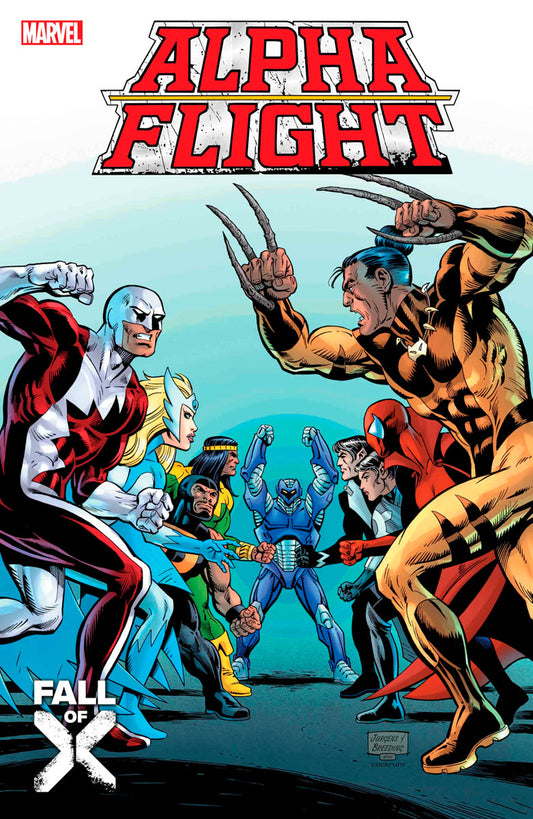Alpha Flight #1 B (Of 5) Dan Jurgens Homage Uncanny X-Men 100 Variant (08/16/2023) Marvel