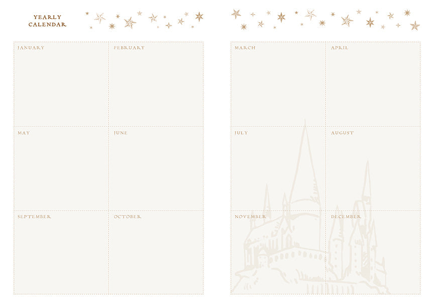 Harry Potter: Welcome to Hogwarts Planner Notebook Collection (Set of 3)